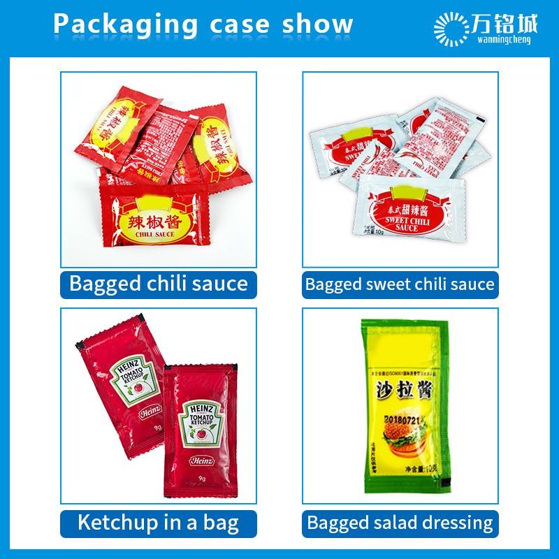 맞춤형 1ml-100ml 액체 포장기 꿀, 케첩 액체 정량 포장기